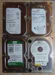 100 zł za 4 dyski 3,5" HDD 1TB 500GB - na zdjęciach SMART - Wrocław