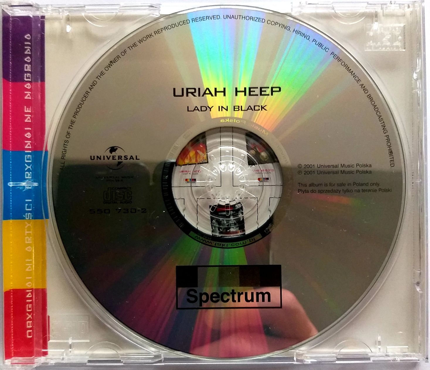 Uriah Heep Lady In Black 2001r PL
