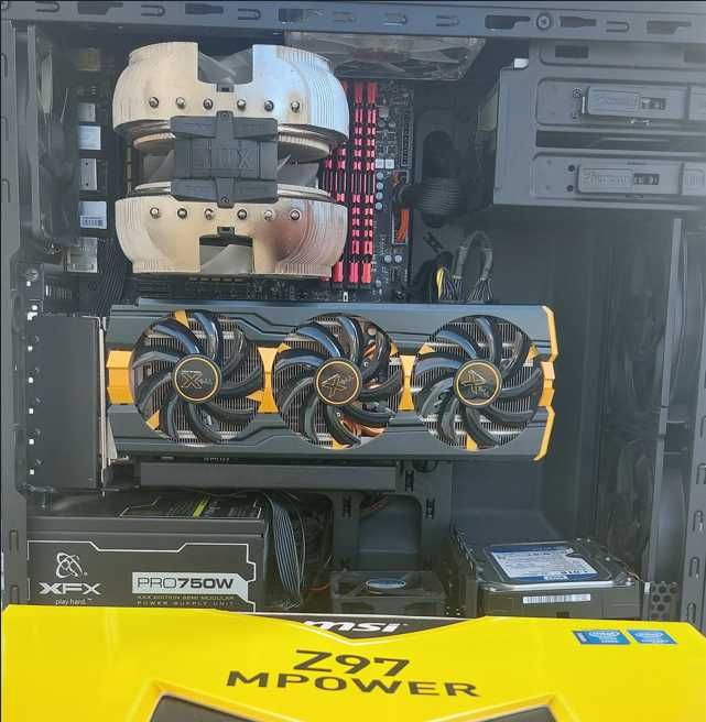 PC Completo i7-4790 | 24GB RAM | R9 290 Tri-X | SSD NVMe | Pronto usar