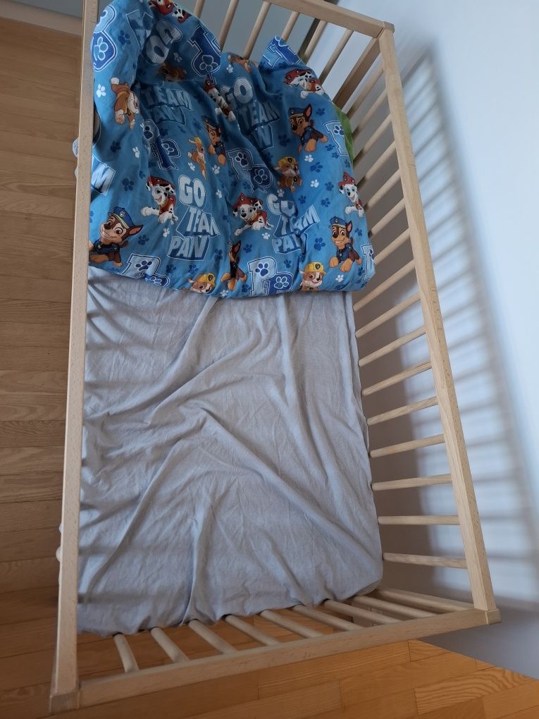 Łóżko dziecięce 60×120 cm z materacem