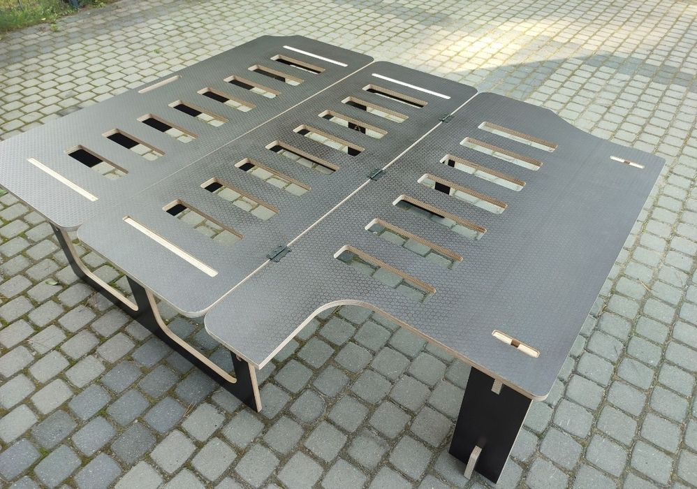 Zabudowa kempingowa, kamper , transit custom.