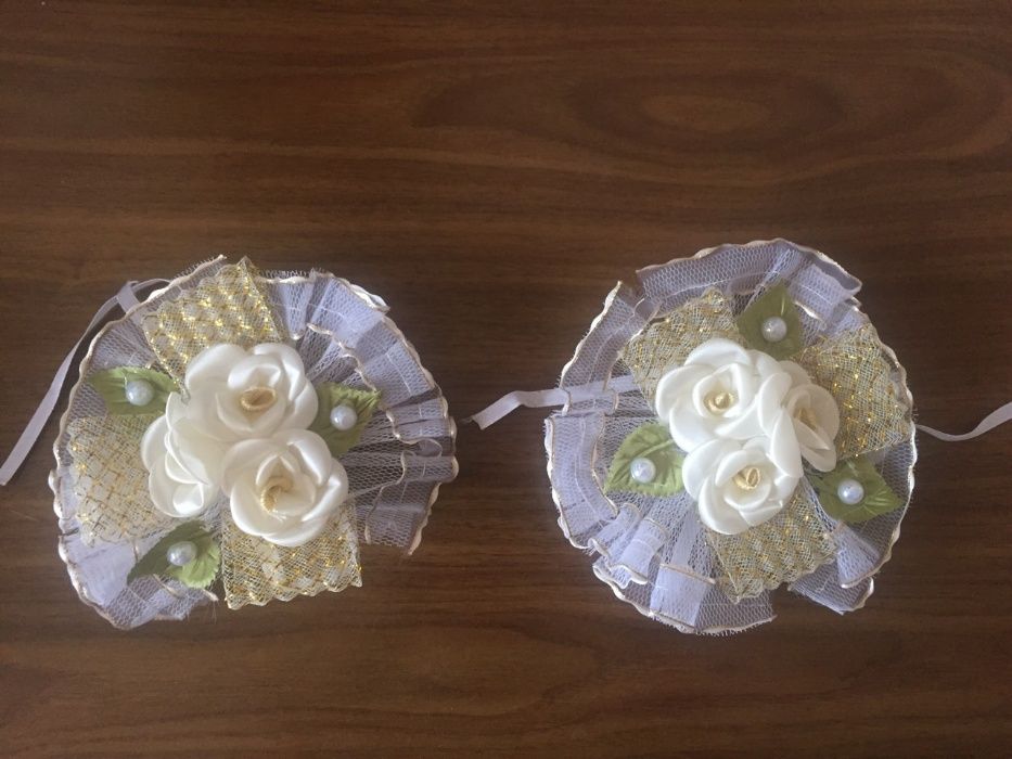 Набор свадебных аксессуаров из 5 предметов для украшения машины