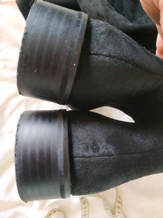 Ботфорти високі нові замша нубук 39 р