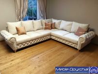 PRODUCENT !!! naroznik glamour pikowany plamoodporny na wymiar NR.120