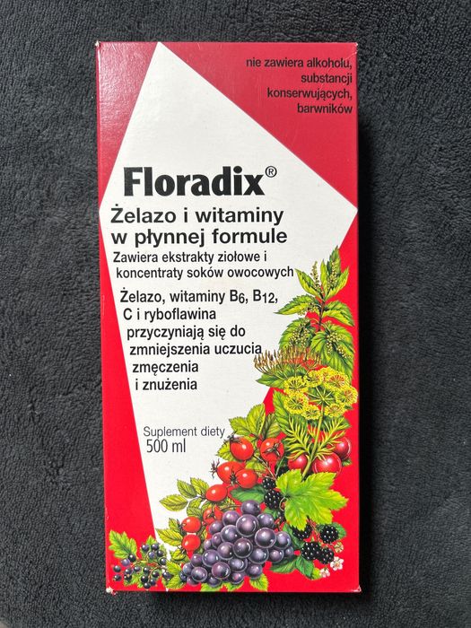 Floradix żelazo 500 ml