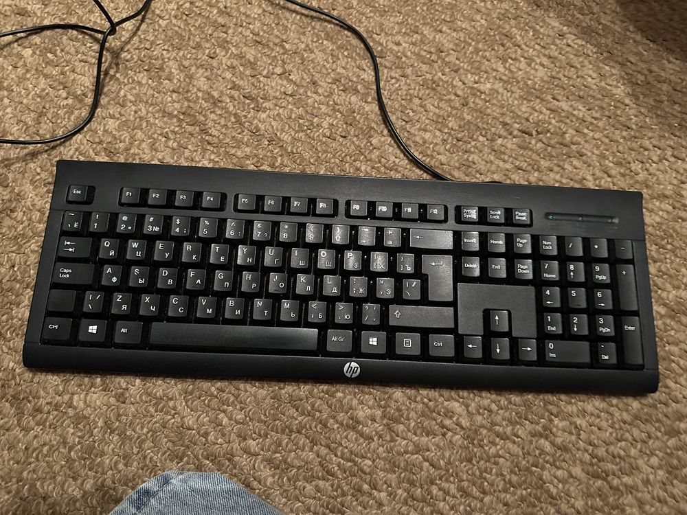 Клавіатура HP K1500 Black (H3C52AA)