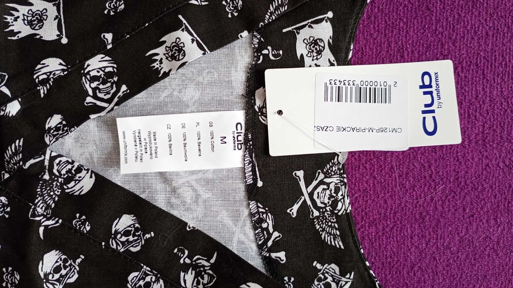 Bluza medyczna - Uniformix Club - Pirat / scrubs