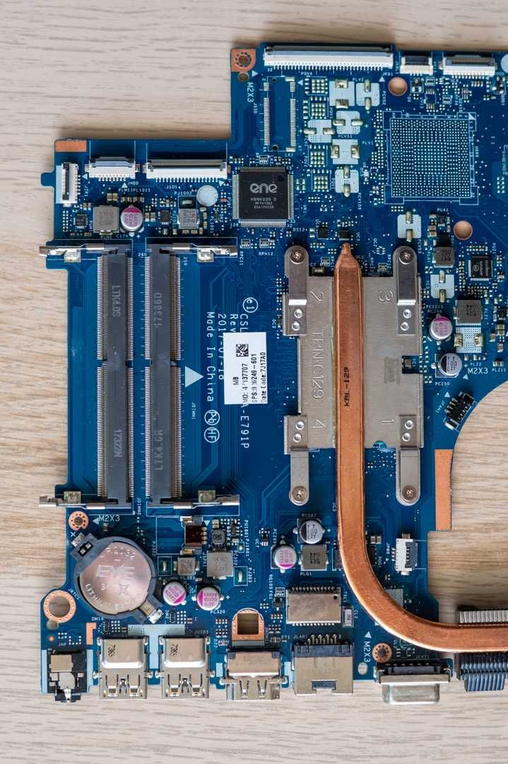 HP 250 G6 - płyta główna i procesor Intel Core i3-6006U