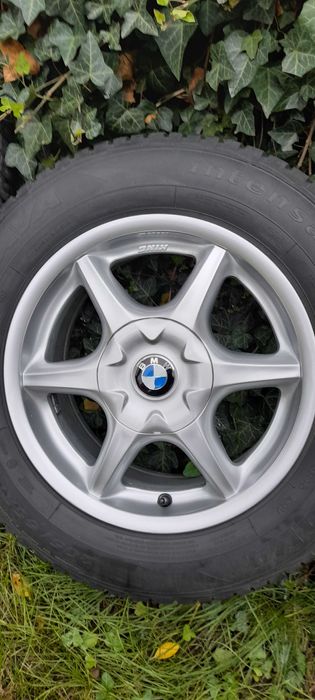 Felgi aluminiowe z oponami koła 15 5x120 BMW