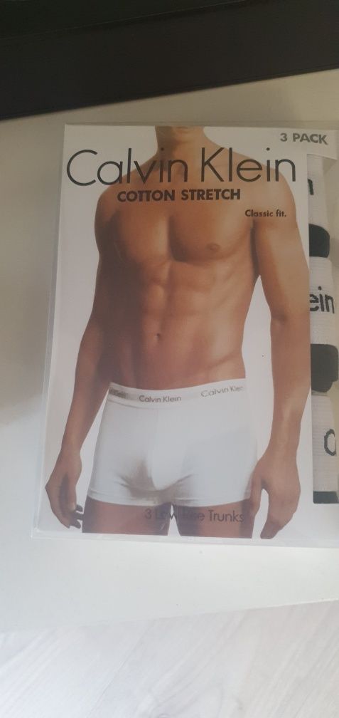 Calvin klein L  Novos com etiquetas Pack de 3 boxers