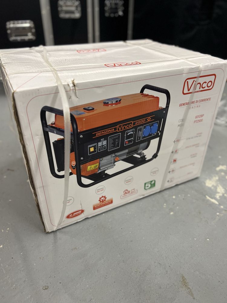 Продам новий генератор бензиновий Vinco PT2500 2,2 квт