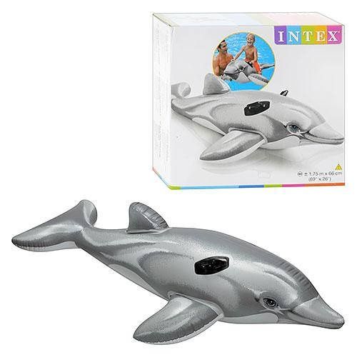 Плотик Intex  58535 дельфін, 175-66см