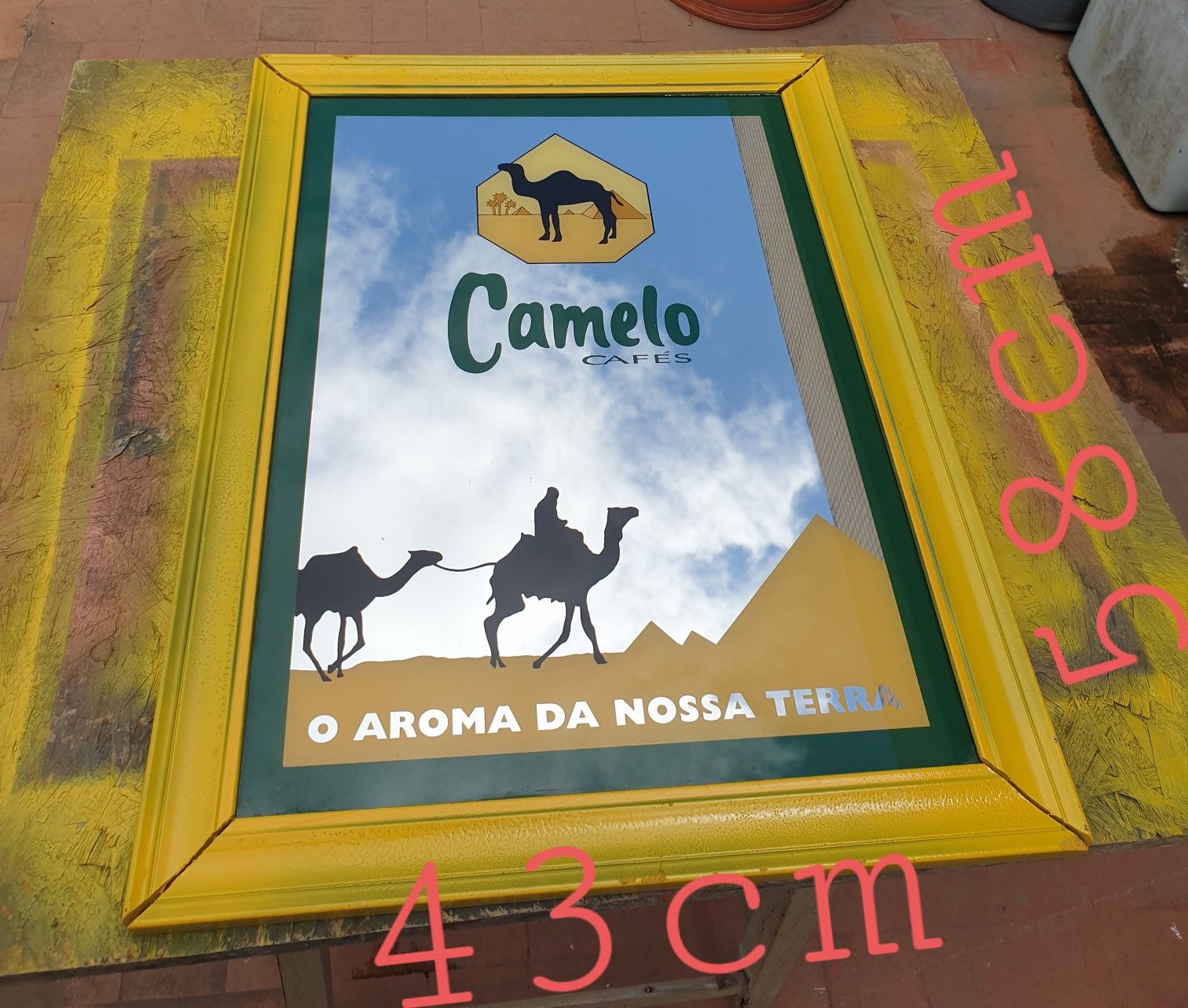 Espelho dos cafes Camelo