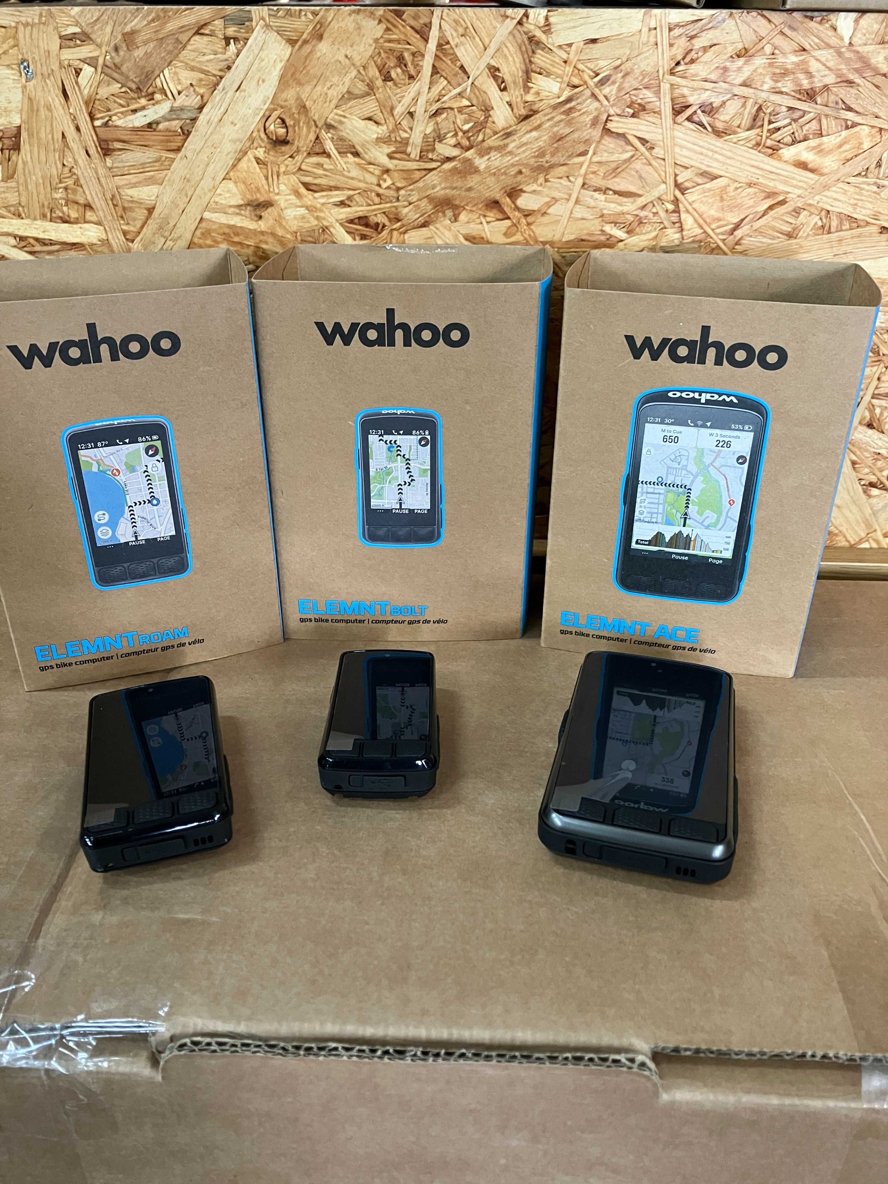 Gama GPS WAHOO Novos modelos