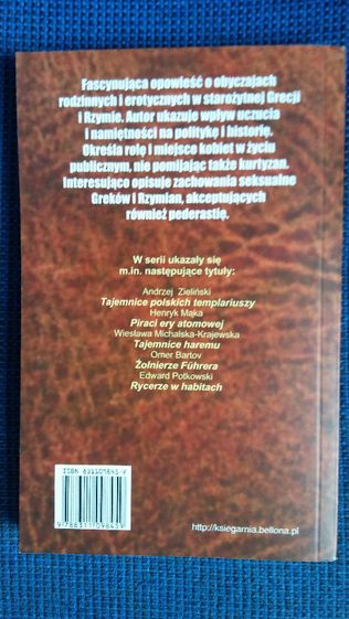 Miłość, seks i polityka w starożytnej Grecji i Rzymie – Sławomir Koper