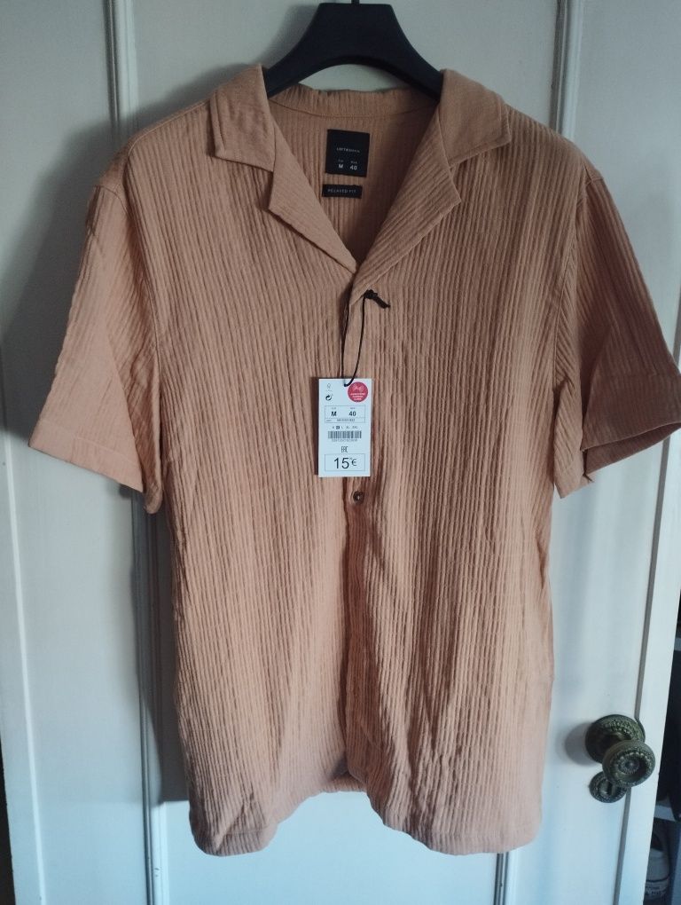 Camisas Homem Manga Curta