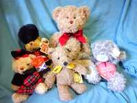 Мягкие игрушки мишки тедди teddy bear с бирками на подарок