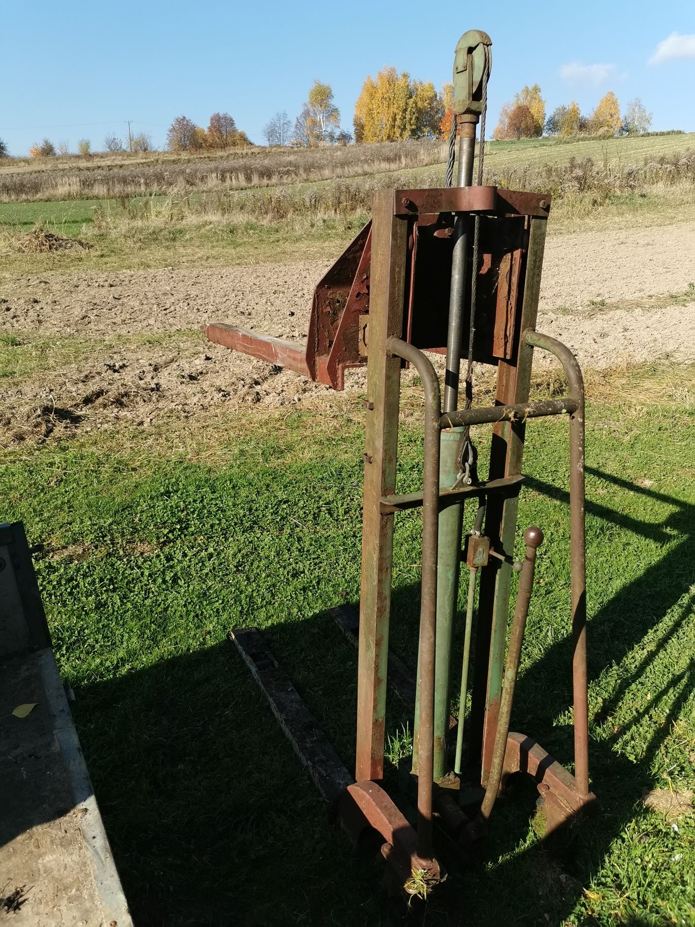 Wózek hydrauliczny