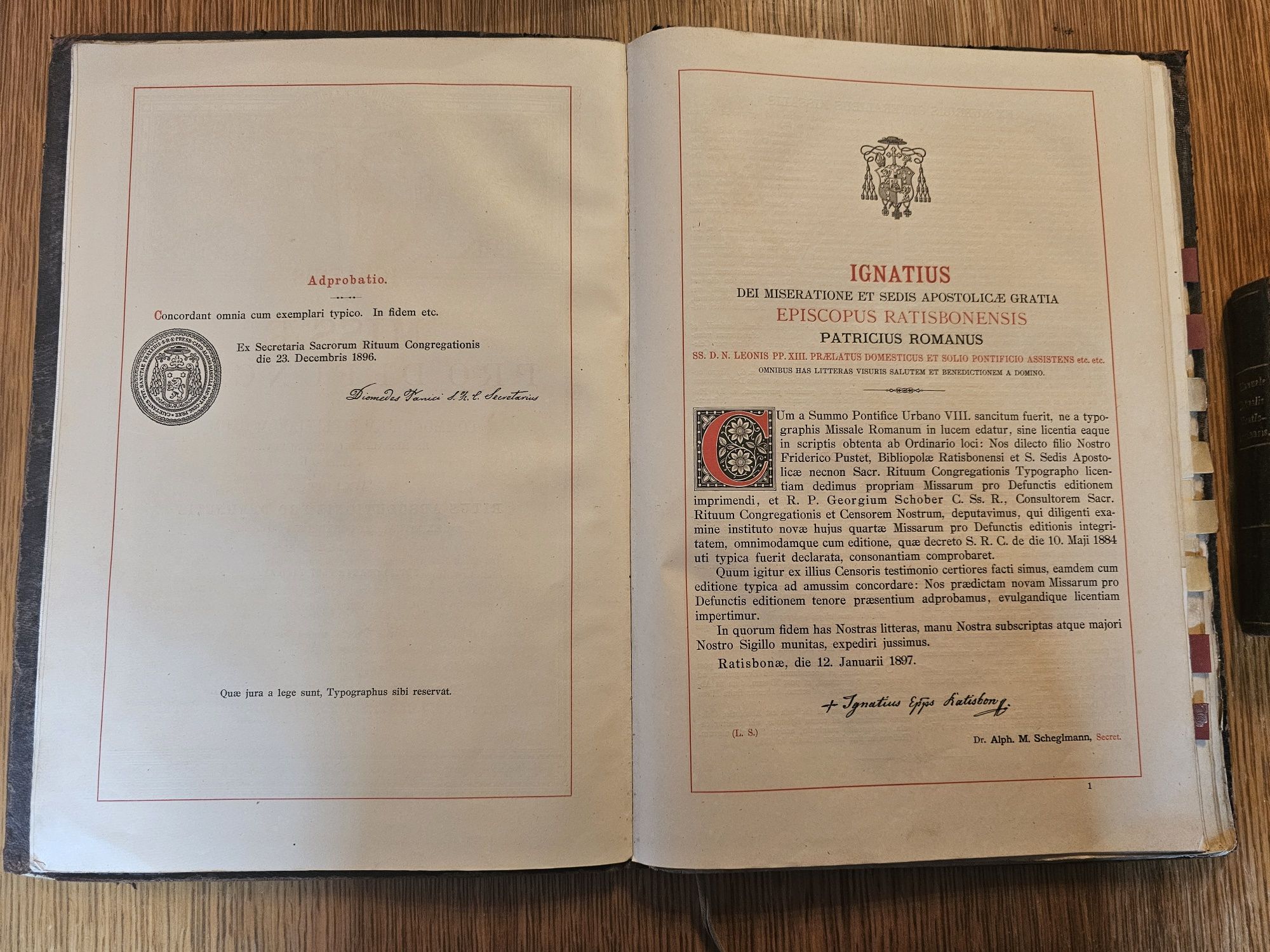 MISSAE PRO DEFUNCTIS mszał 1897r. Księga liturgiczna msza trydencka