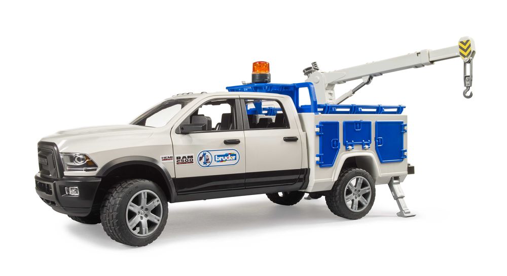 Джип пікап Bruder Dodge RAM 2500 з ремонтним краном 02509