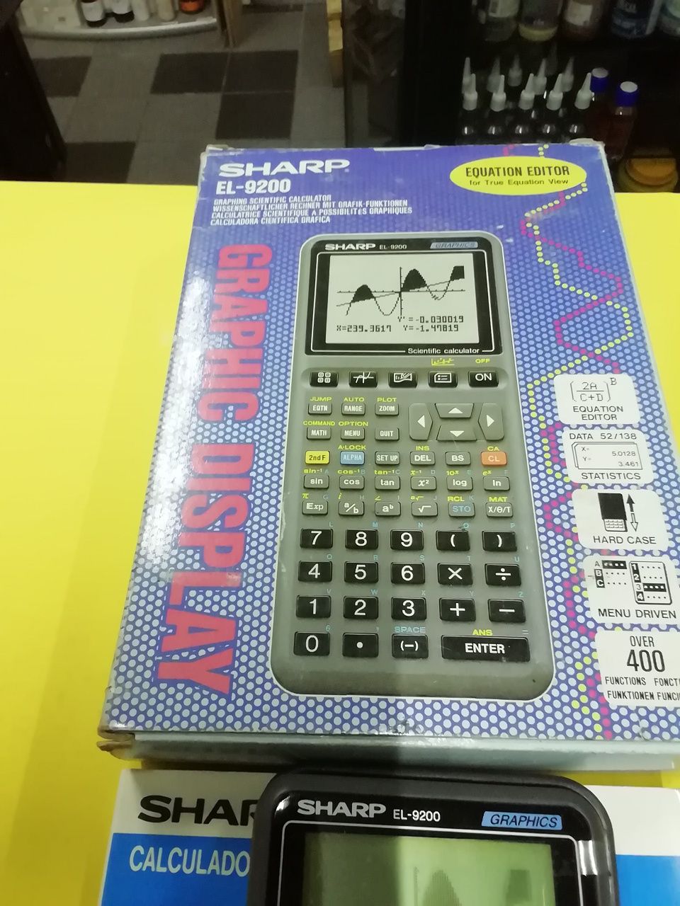 Calculadora Sharp EL 9200, nova