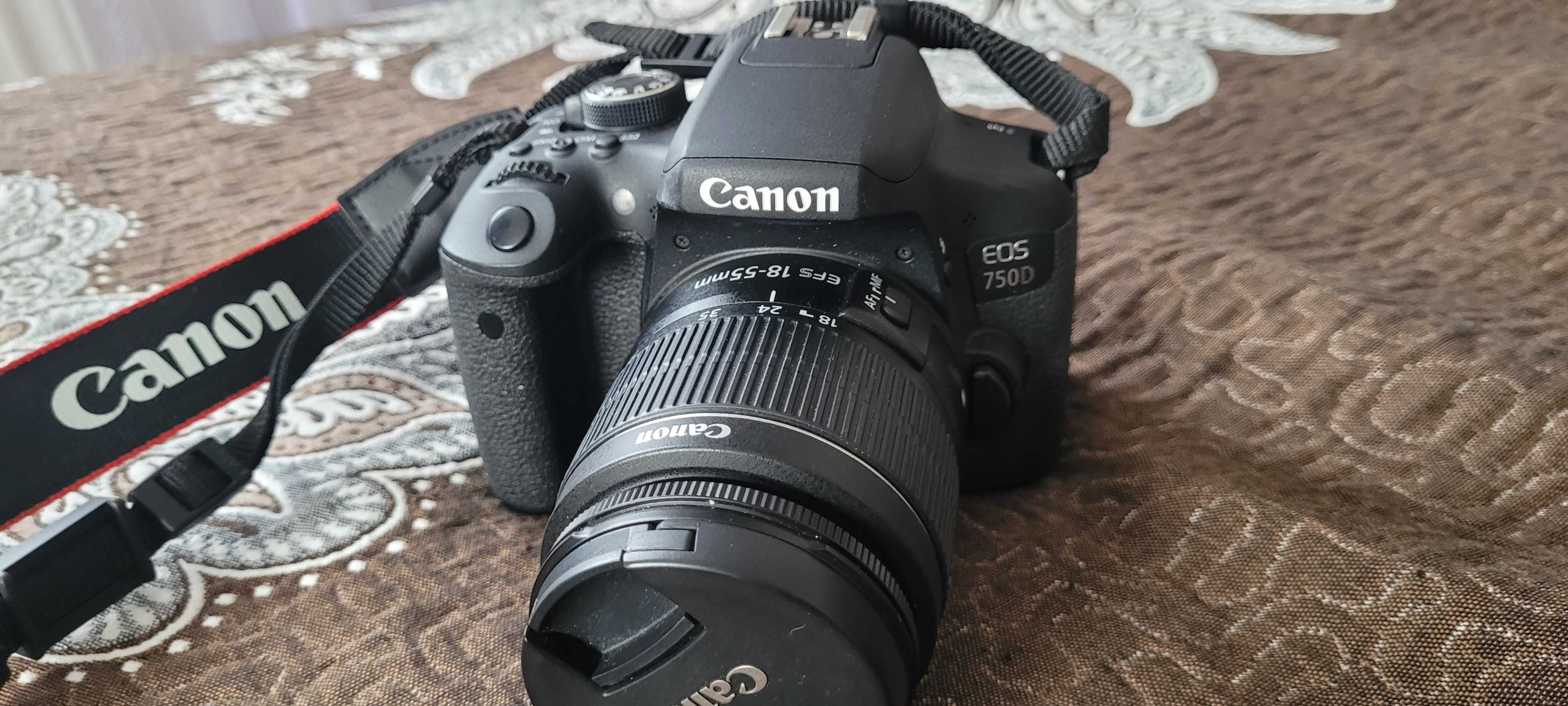 Фотоапарат дзеркальний canon 750d