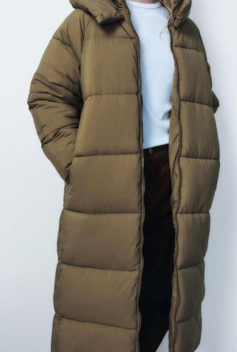 Довгий анорак від  Zara