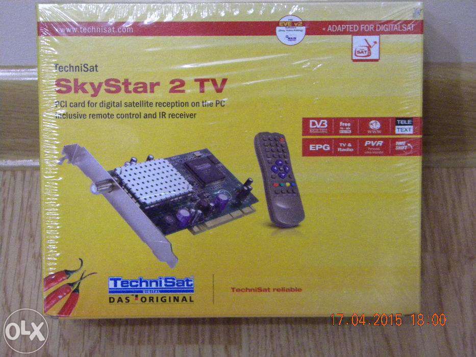 Спутниковый тюнер (НОВИЙ) DVB-S PCI TechniSat SkyStar2