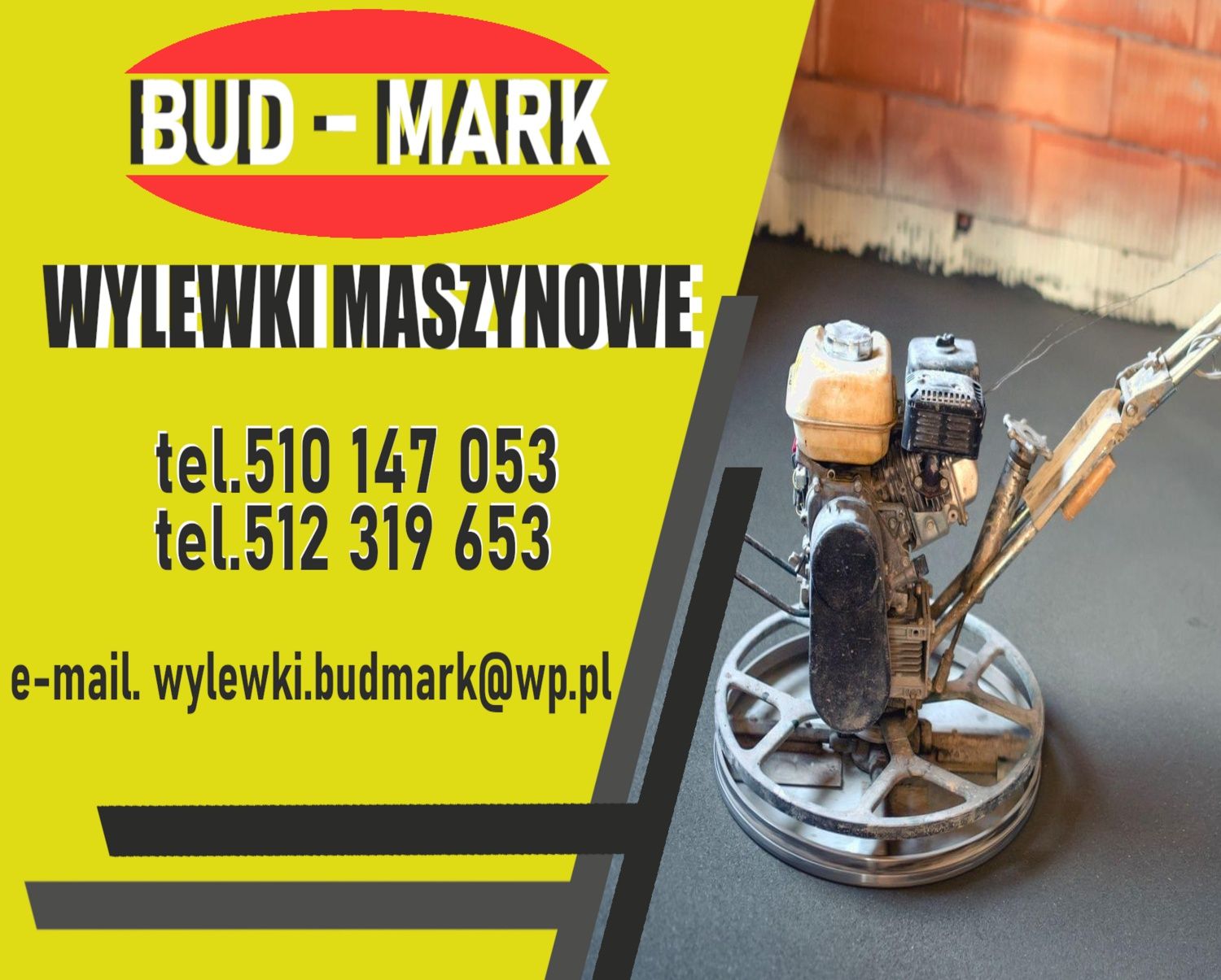 Wylewki maszynowe, tynki