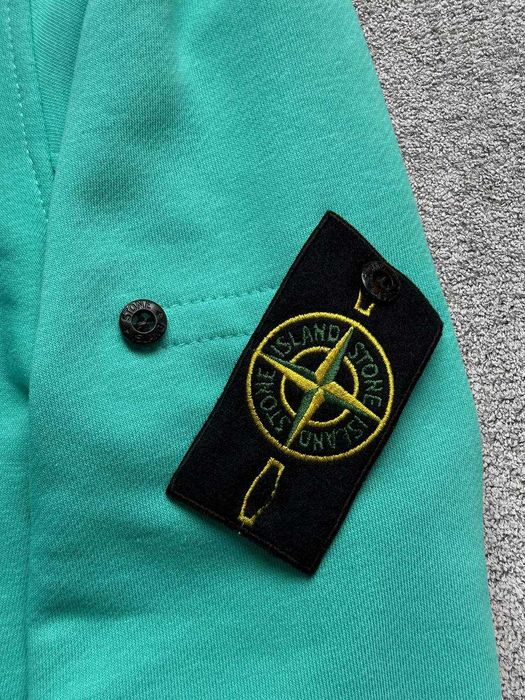 Зіп-худі Stone Island MINTY зипка м'ятний Стон Айленд