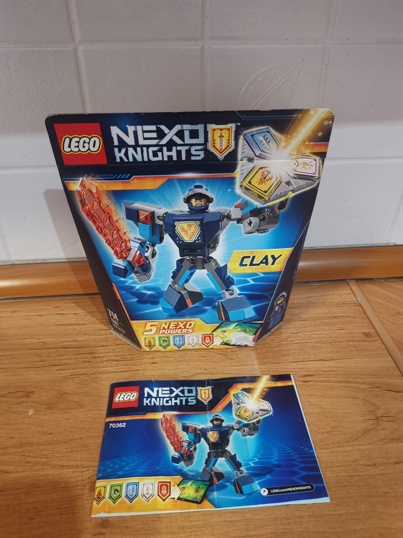 KLOCKI LEGO 70362 Nexo Knights Clay