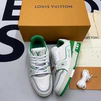Buty Louis Vuitton LV Trainer White Green (38-46)