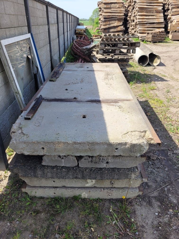 Płyty betonowe drogowe 3m x 1.3m 5szt