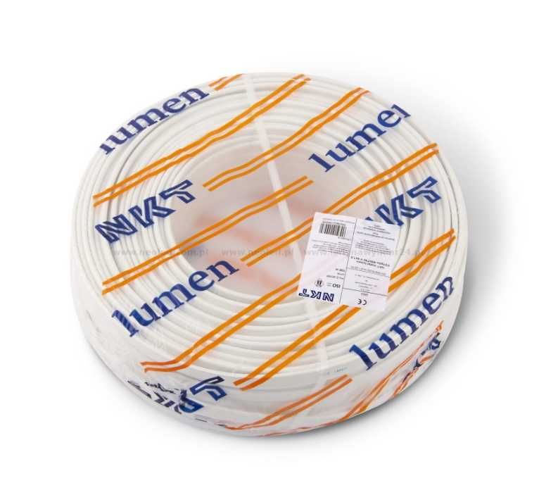 Przewód NKT instal lumen 4x1,5 YDYpżo Kabel 450/750V 100MB.