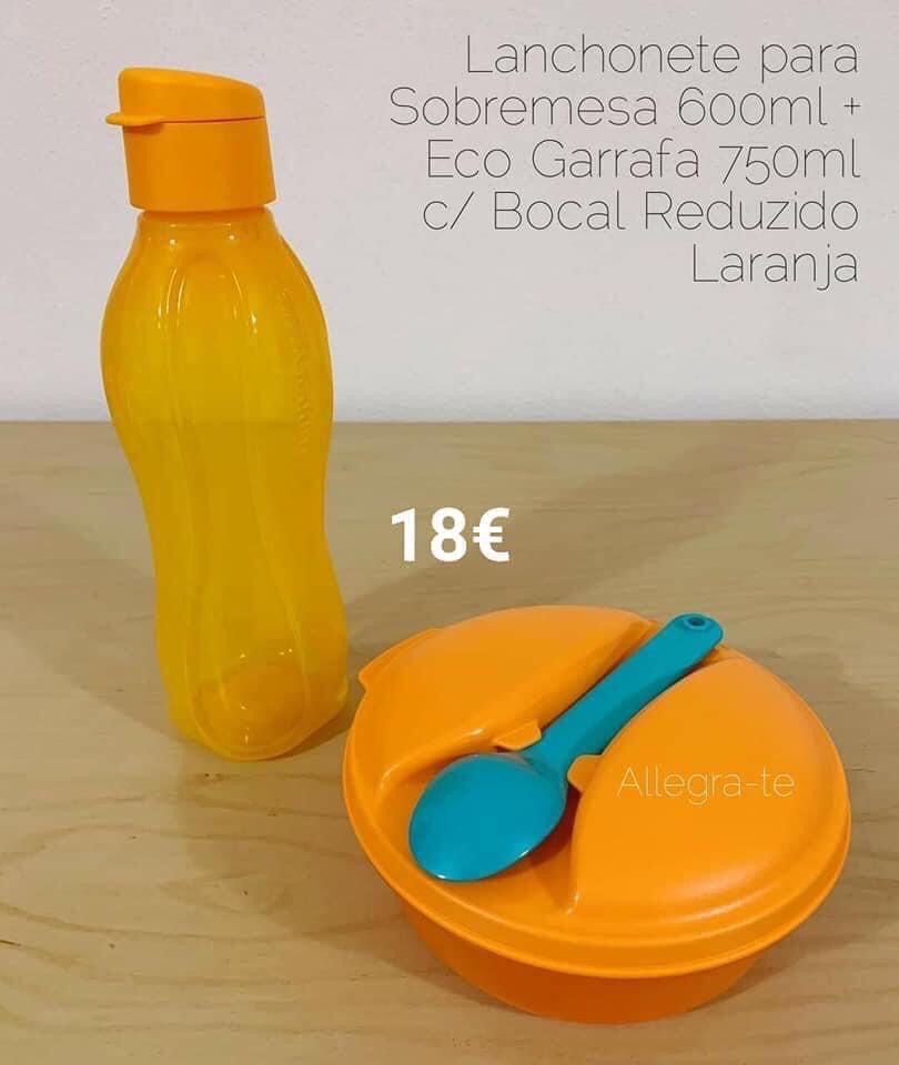 Lanchonete + Garrafa 750 ml Tupperware