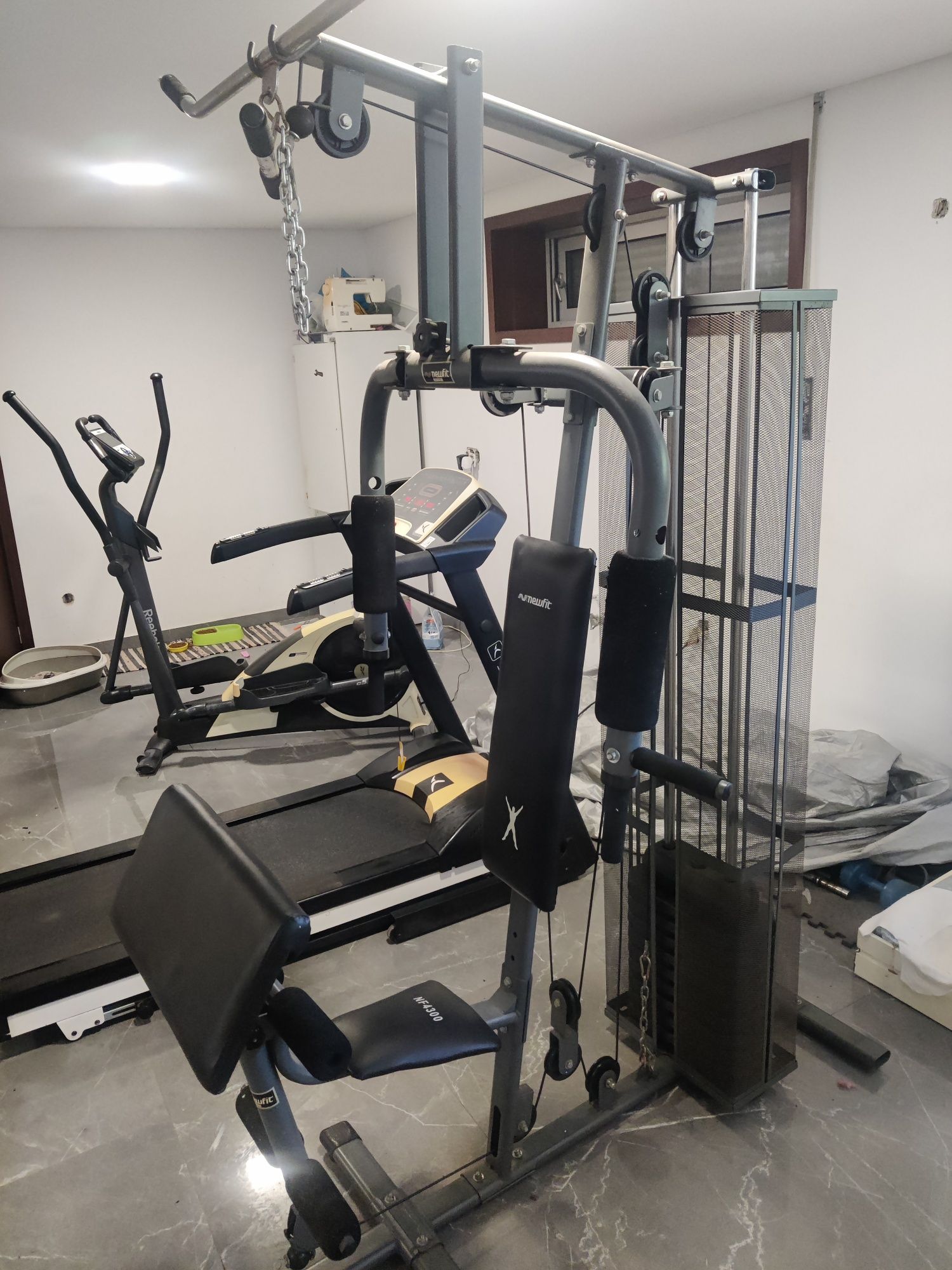 Musculação/passadeira/elíptica/ginásio
