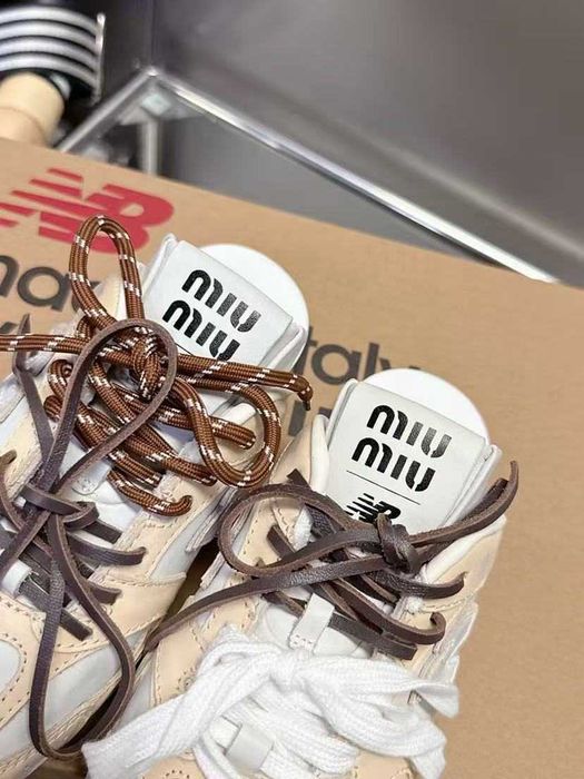 Buty Trampk New Balance 530 SL Mule Miu Miu Beige R.39