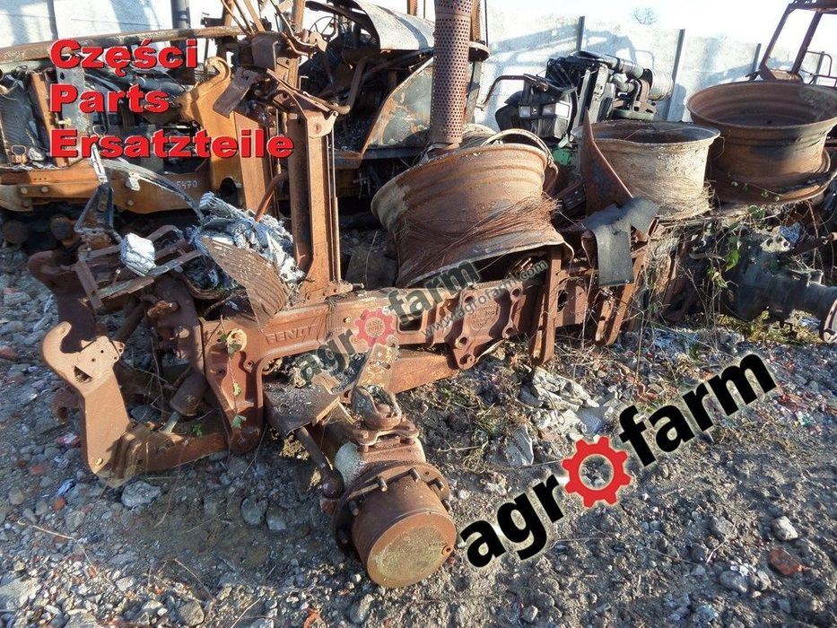 Fendt 820 części, skrzynia biegów, most przedni
