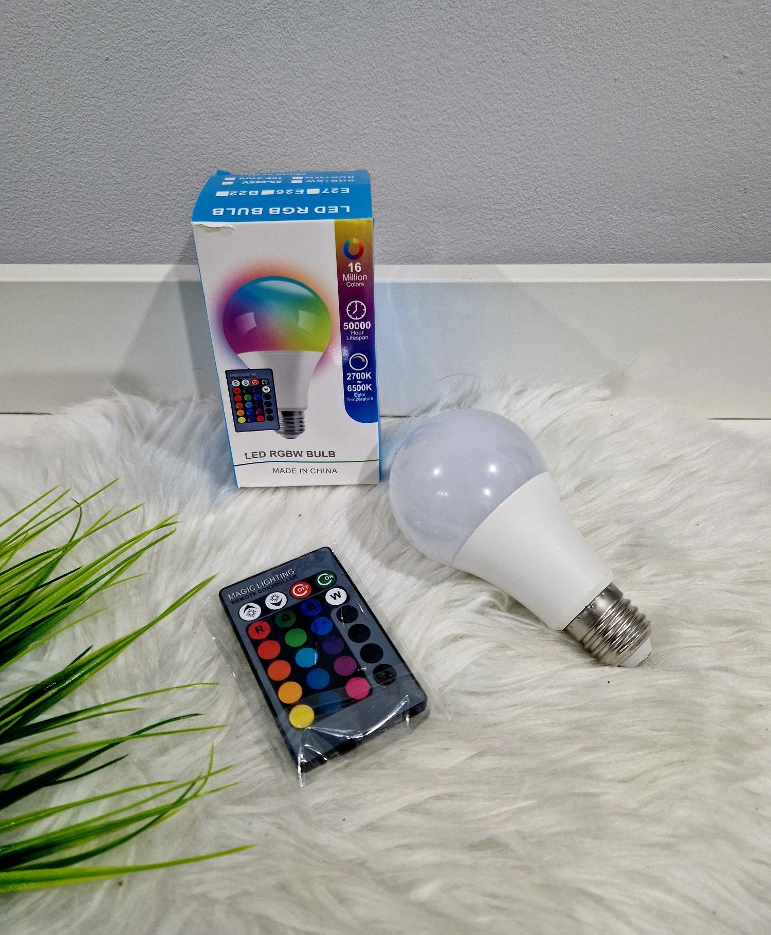 Lâmpada led RGB nova