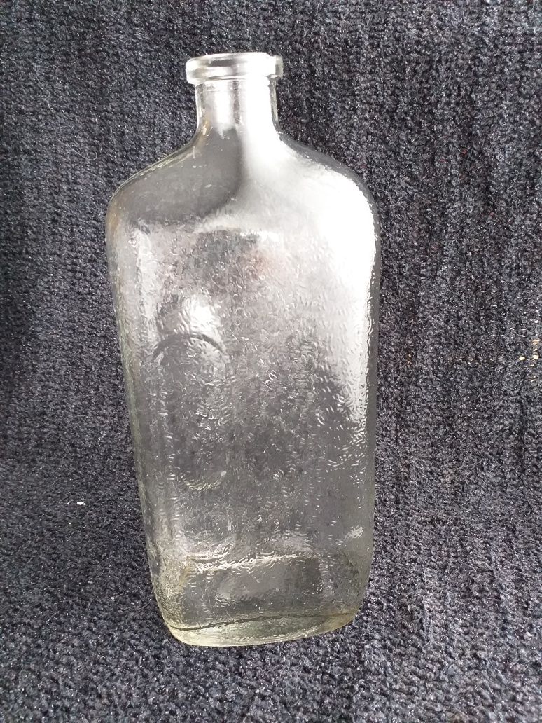 Stara butelka płaska 1 litr