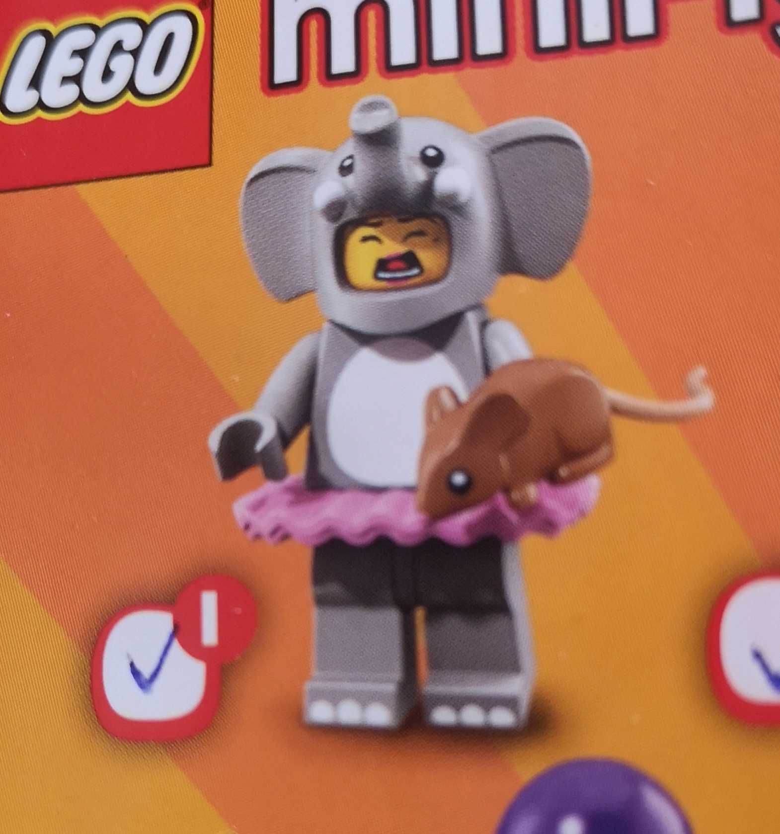 Lego minifigures seria 18 - 71021 - dziewczyna w stroju słonia