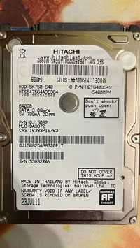 Disco HDD SATA 640GB 3GB/s Hitachi HTS547564A9E384