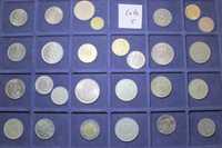 Lote de moedas estrangeiras variado (5)