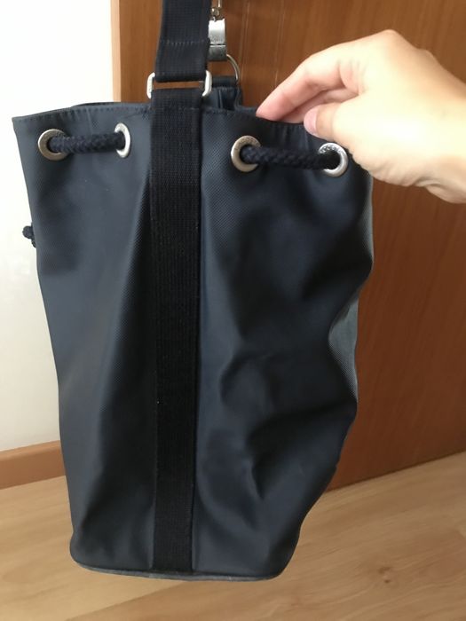 Mala Lacoste original, azul indigo