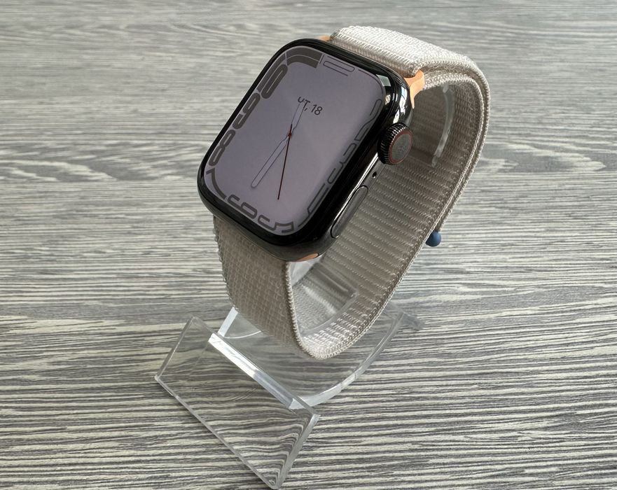 Apple Watch  Series 9 Stainless Steel Graphite 41 mm GPS LTE