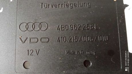 Moduł komfortu Audi A6 C5 VDO 4BO 962 258 L,258 L