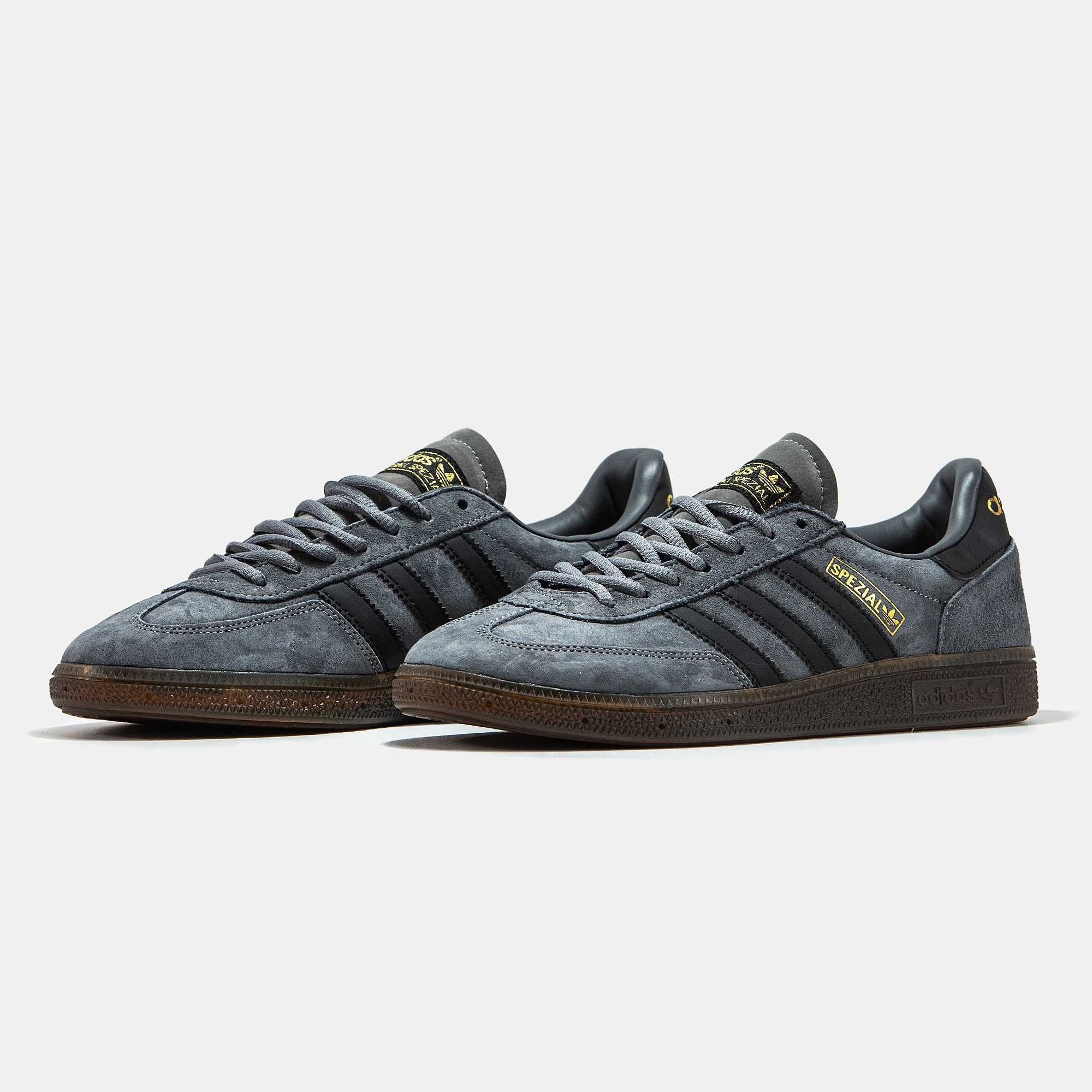 Кроссовки Adidas Spezial Handball Grey кеды Адидас низкие серые