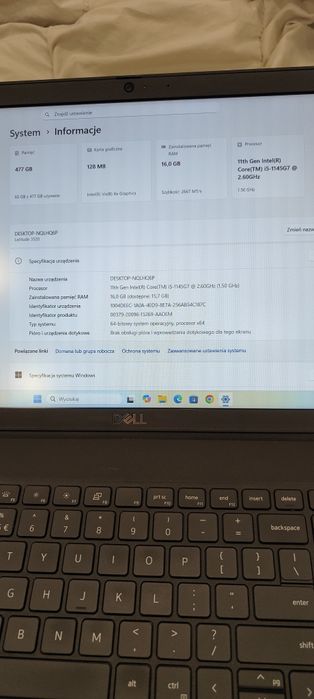 DELL Latitude Core i5 11gen/16/512