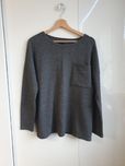 Szary sweter/bluza oversize Sinsay