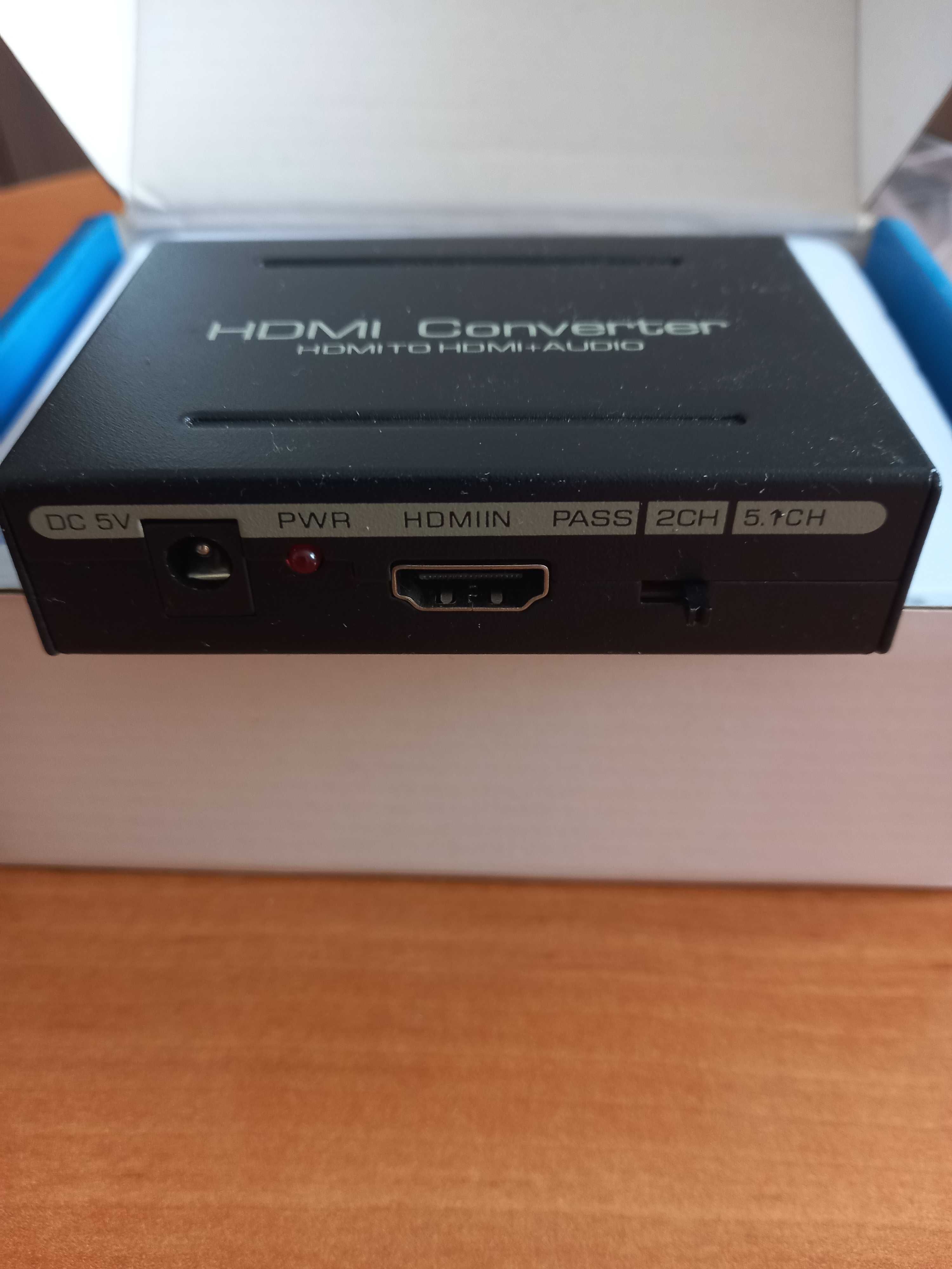 Konwerter HDMI + Audio